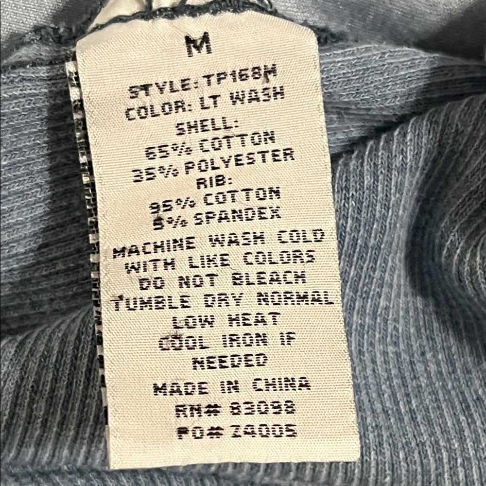 Cavalini Light Blue Denim Button-Down Shirt - Picture 4 of 5